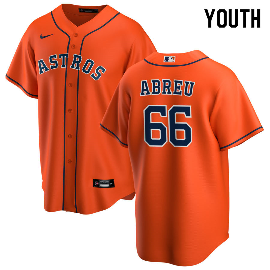 Nike Youth #66 Bryan Abreu Houston Astros Baseball Jerseys Sale-Orange